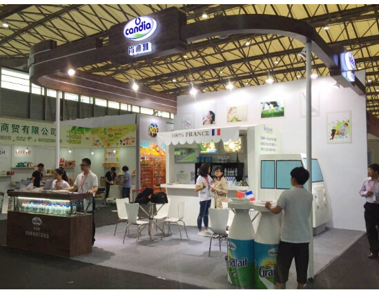 法國乳業(yè)巨頭肯迪雅亮相中食展(圖1) 每年銷售近14億升奶,73%法國人都愛喝